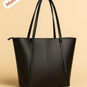 Women’s Leather Tote Bag With Zipper Pocket Master Quality Stylish And Durable Fashion Accessory