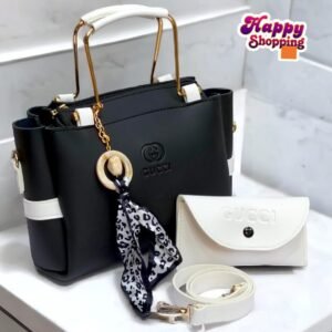 Ladies Handbag with Matching Small Pouch – Elegant Premium Quality Handbag for Women